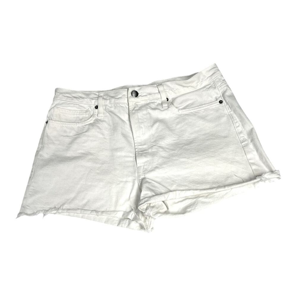 Frame Women's Size 30 Le Simone Distressed Denim Shorts White